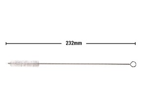 Brosses de nettoyage pour pailles métalliques - 10 pièces-2