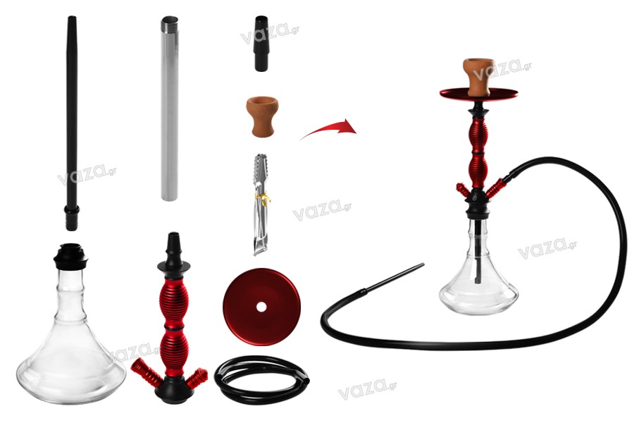 60cm hookah with colored base