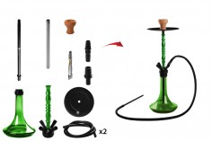 75 cm hookah with glass base