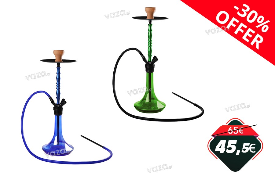 75 cm hookah with glass base