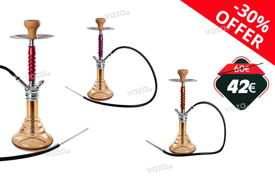 54 cm hookah with glass base