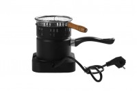 Electric hookah for hookah charcoal with detachable handle