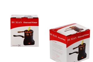 Petite bonbonne électrique de gaz pour narguilé, charbon de bois avec poignée détachable-εικόνα_διαστάσεις