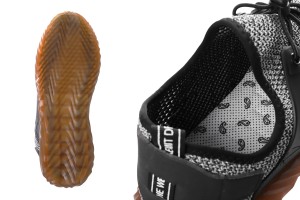 Arbeitsschuhe - Sicherheitsschuhe mit Metallfingerschutz, rutschfester Sohle und Perforation - Wählen Sie Ihre Nummer-3