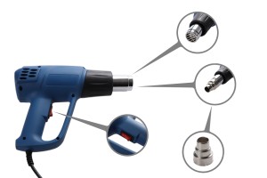 Pistola elettrica ad aria calda-3