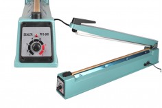Tabletop hand held heat sealer with safety system - 50 cm seal length and 3 mm seal width