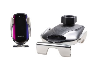 Mobiler Autoständer mit kabelloser Aufladung-εικόνα_σύνθεση