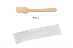linguri de lemn de 95 mm în ambalaj individual - 100 buc