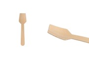 Cucchiai di legno da 95 mm in confezione singola - 100 pz