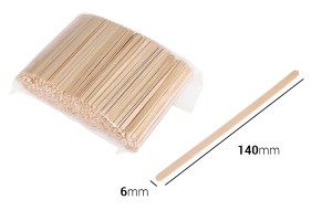 Bâtons à usage général 140x6x1,4 mm - paquet de 1000 pièces-photo_dimensions
