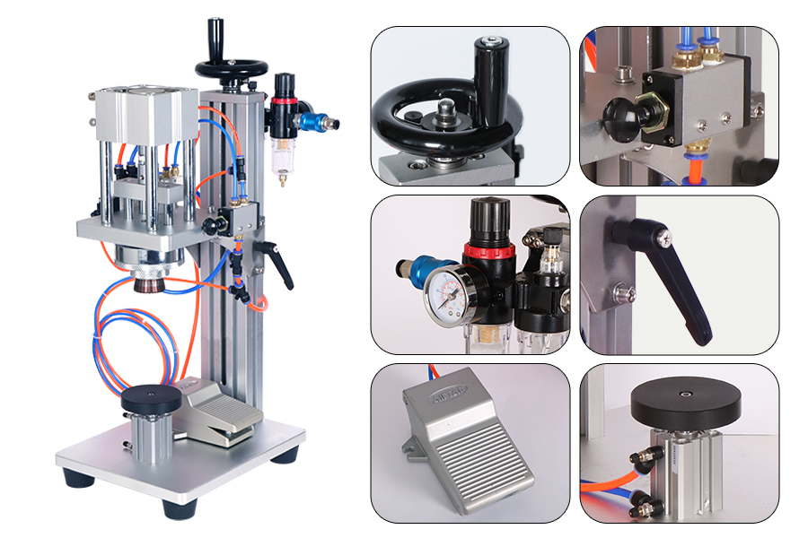 Makineri mbyllëse për sprej parfumesh me mbyllje Crimp 15 mm (kërkohet përdorimi i veglave 421‑15‑0 dhe 1068‑1‑1) Makineri mbyllëse për sprej parfumesh me mbyllje Crimp 15 mm (kërkohet përdorimi i veglave 421‑15‑0 dhe 1068‑1‑1)-photo_dimensions