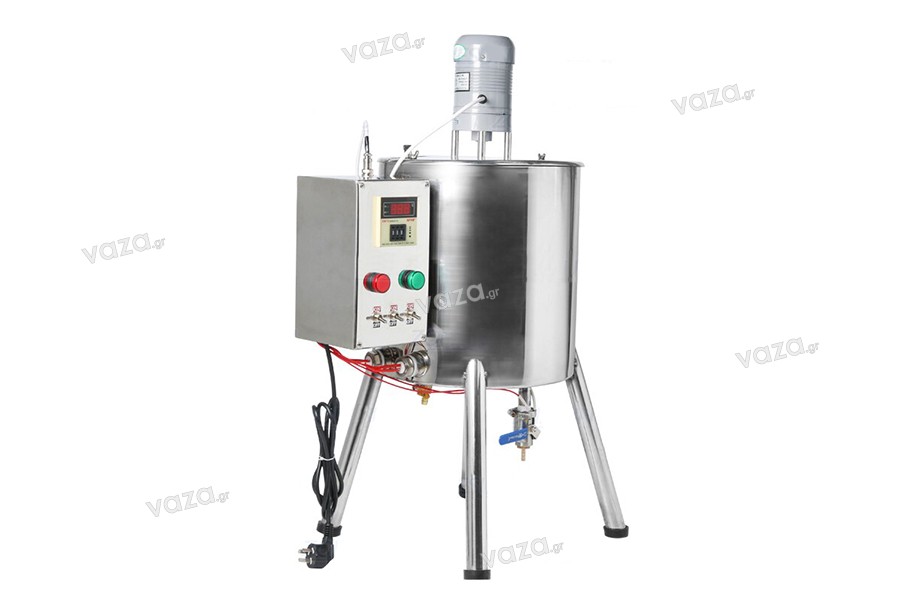 Manual filling machine for lipstick with the possibility of heating and mixing