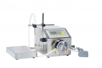 Liquid filling machine with peristaltic pump and weighing function (30 - 6000 ml)