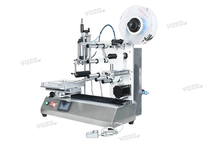 Semi automatic labeling machine (for flat surfaces)