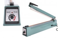 Tabletop hand held heat sealer with safety system, 40 cm seal length and 3 mm seal width