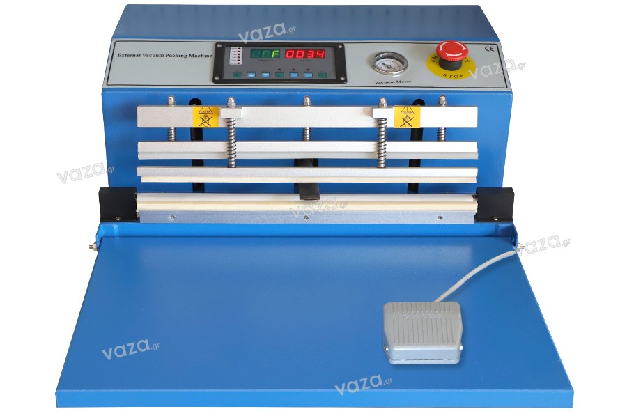 Table vacuum packing machine (vacuum) with the possibility of adding air and heat sealing