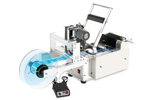 Etiqueteuse semi-automatique pour récipients cylindriques avec capacité d'impression de date-εικόνα_προϊοντική