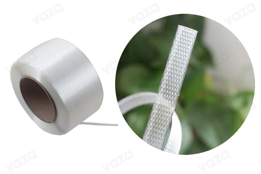 Τσέρκι - ταινία στήριξης συσκευασίας 12x0,55mm σε διάφανο χρώμα - 2500m Τσέρκι - ταινία στήριξης συσκευασίας 12x0,55mm σε διάφανο χρώμα - 2500m-εικόνα_προϊοντική