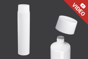 Tube en plastique de 150 ml avec revêtement intérieur en aluminium et bouchon à vis - 12 pcs-εικόνα_προϊοντική