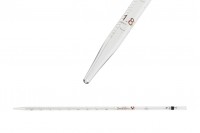 2 ml graduated glass pipette, calibrated to deliver