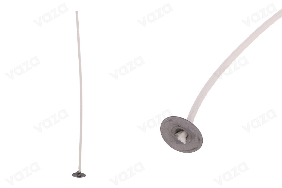 Mèche cirée de 150 mm de long avec cœur en coton et papier - 100 pcs Mèche cirée de 150 mm de long avec cœur en coton et papier - 100 pcs-εικόνα_προϊοντική