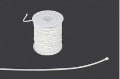 Cotton wicks for candles - roll of 60 meters (diameter 3mm)