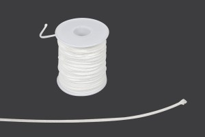 Mèches en coton pour bougies - rouleau de 60 mètres (diamètre de 3 mm)-1