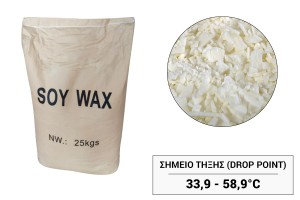 Pflanzliches weiches Sojawachs - 25 kg-1