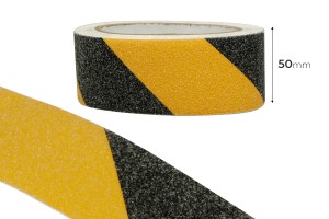 Ruban antidérapant autocollant d'une largeur de 50 mm - Une pièce (rouleau) de 10 mètres-εικόνα_διαστάσεις
