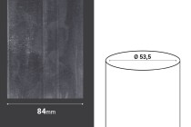 Καψύλιο θερμοσυρρικνούμενο πλάτος 84 mm - σε τρεχούμενο μέτρο (Φ 53,5 mm) Καψύλιο θερμοσυρρικνούμενο πλάτος 84 mm - σε τρεχούμενο μέτρο (Φ 53,5 mm)