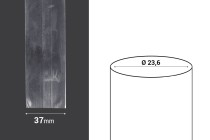 Καψύλιο θερμοσυρρικνούμενο πλάτος 37 mm - σε τρεχούμενο μέτρο (Φ 23,6 mm) Καψύλιο θερμοσυρρικνούμενο πλάτος 37 mm - σε τρεχούμενο μέτρο (Φ 23,6 mm)