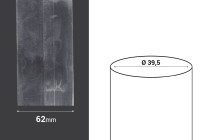 Καψύλιο θερμοσυρρικνούμενο πλάτος 62 mm - σε τρεχούμενο μέτρο (Φ 39,5 mm) Καψύλιο θερμοσυρρικνούμενο πλάτος 62 mm - σε τρεχούμενο μέτρο (Φ 39,5 mm)