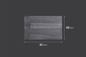Schrumpfkappe 42x61 mm transparent für 10ml Flasche-εικόνα_διαστάσεις
