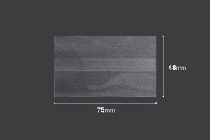 Schrumpfkappe 48x75 mm transparent für 15ml Flasche-εικόνα_διαστάσεις