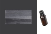 Capsule thermorétractable 48x79 mm transparente pour flacon de 20ml