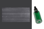 Capsule thermorétractable 61x105 mm transparente pour flacon de 50ml