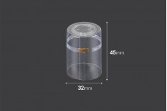 Capsule thermorétractable 32x45  mm transparente