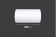 White wrapping paper in a roll of 840 meters - width 300 mm