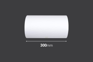 White wrapping paper in a roll of 840 meters - width 300mm-2