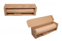 Box honeycomb wrap paper dispenser (single paper)