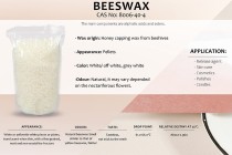 Cera d'api bianca in pellet - un chilo