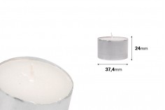 Ρεσώ κερί παραφίνης άοσμο σε λευκό χρώμα - 50 τμχ