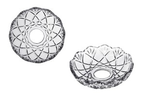 Piatto portacandele con foro al centro (26mm) per candelieri e lampadari.-εικόνα_προϊοντική