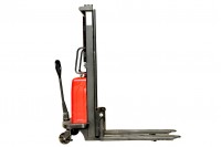 1 tons electric pallet truck (pallet lift up to 1.6 m) with electric lift