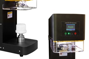 Machine de fermeture - scellage pour bouteilles en plastique avec bouchons en aluminium-6