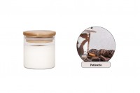 Patisserie Aromatic soy candle with wooden wick (110gr)