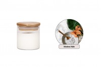 Modern Hide Aromatic soy candle with wooden wick (110gr)