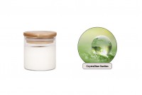 Crystalline Garden Aromatic soy candle with wooden wick (110gr)