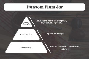 Damson  Plum Jam Duftende Sojakerze mit Holzdocht (110 gr)-εικόνα_διαστάσεις