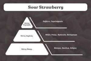 Sour strawberry Duftende Sojakerze mit Holzdocht (110 gr)-2